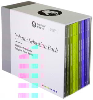 Œuvre complète pour Orgue BACH Partition Orgue