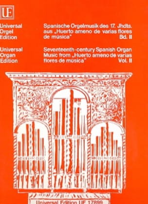 Spanische Orgelmusik des 17. Jahrhunderts. Volume 2 Partition Orgue