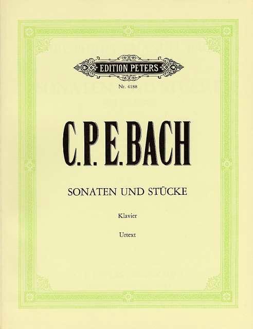 Sonaten und Stücke - Carl-Philipp Emanuel Bach - Partition - Piano