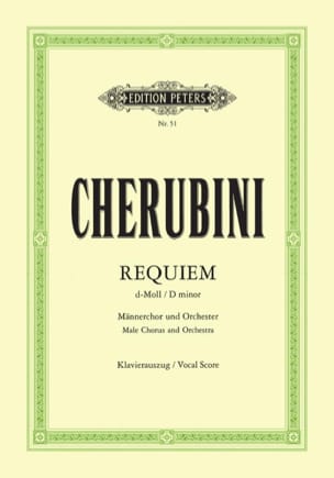 Requiem Ré Mineur CHERUBINI Partition Chœur