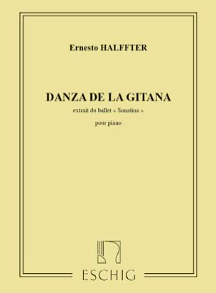 Danza de la Gitana E Halffter Partition Piano