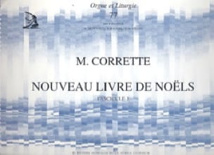 Nouveau Livre de Noëls Volume 1 CORRETTE Partition Orgue