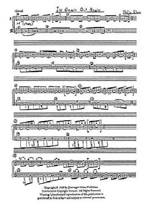 In Again Out Again - 2 Pianos GLASS Partition Piano