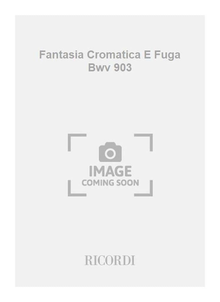 Fantaisie Chromatique et Fugue J. S. Bach Partition Piano