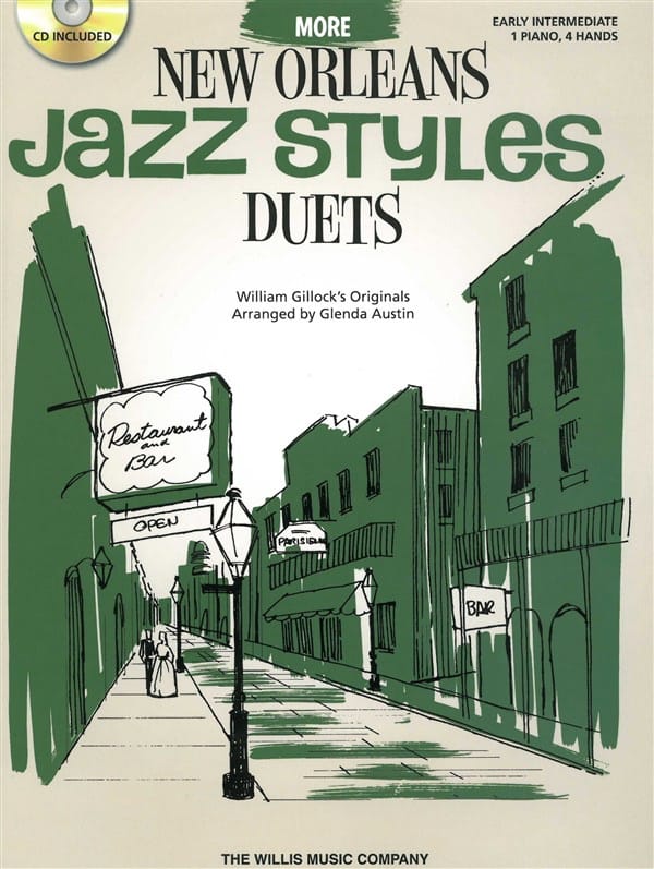 More New Orleans Jazz Styles Duets William Gillock Partition Piano