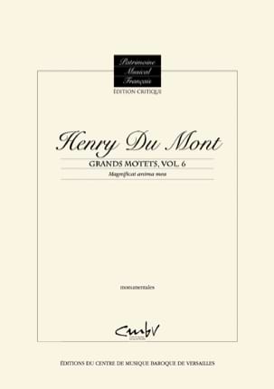 Magnificat anima mea Henry Dumont Partition Chœur