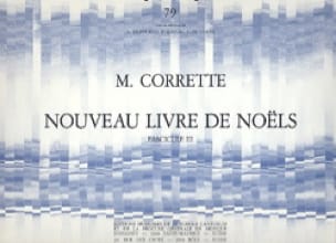 Nouveau Livre de Noëls Volume 3 CORRETTE Partition Orgue