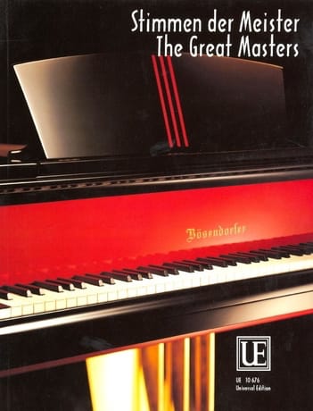 Stimmen der Meister Partition Piano