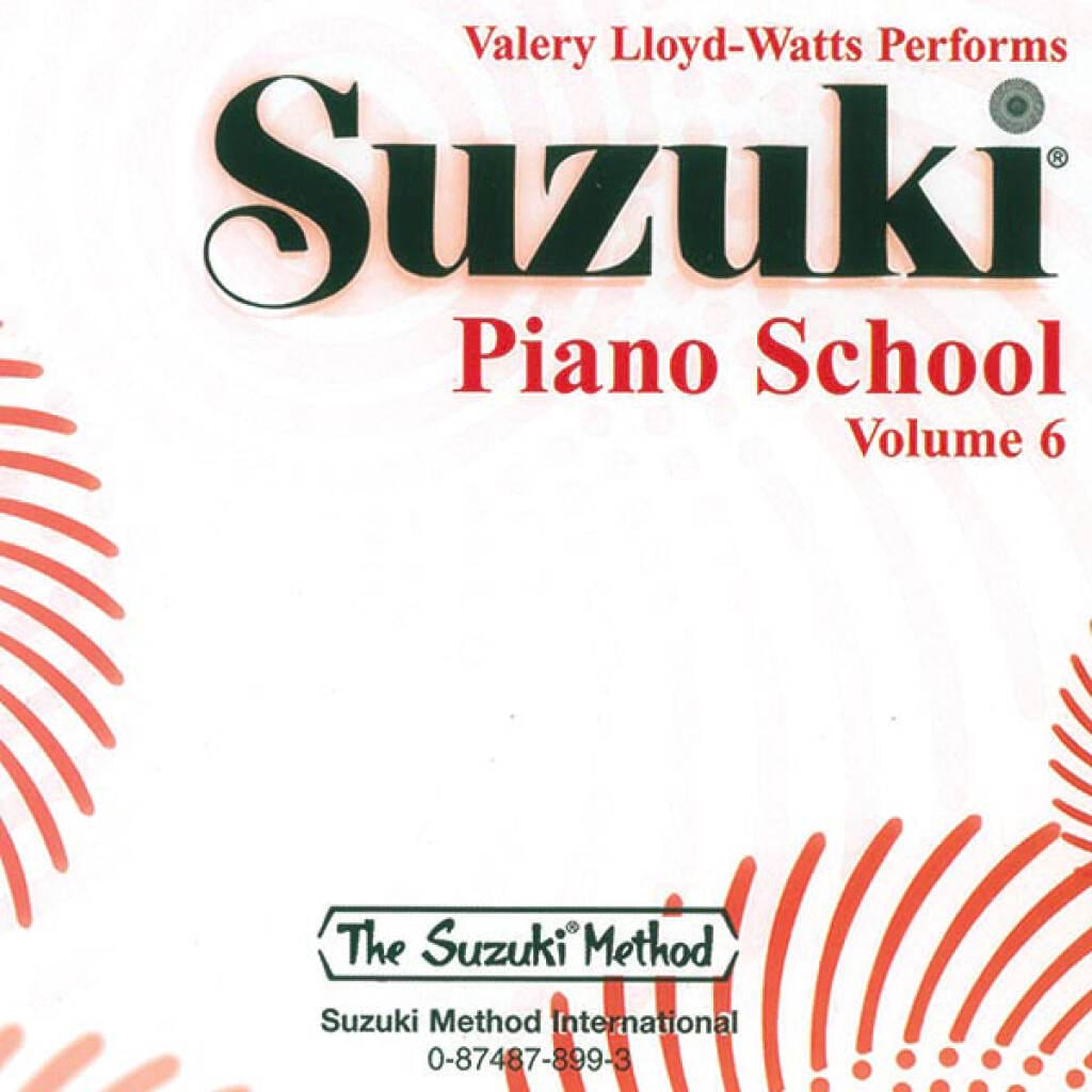 Suzuki Piano School Vol 6. CD SUZUKI Partition