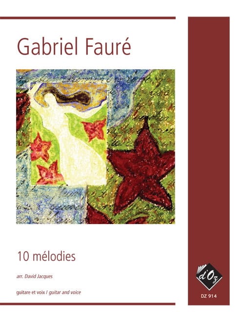 10 Mélodies FAURÉ Partition Guitare