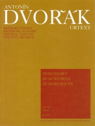 Humoresques Opus 101 DVORAK Partition Piano