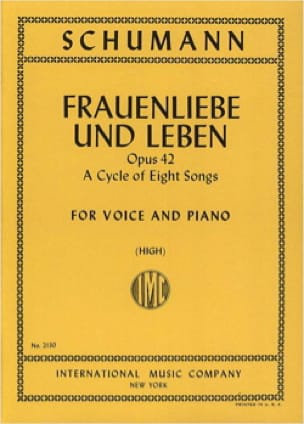Frauenliebe Und Leben Opus 42 Voix Haute - SCHUMANN - Partition