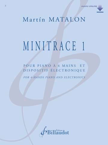 Minitrace 1 Martin Matalon Partition Piano