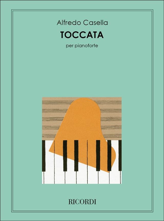 Toccata - Alfredo Casella - Partition - Piano