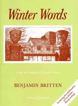 Winter Words Opus 52 BRITTEN Partition Mélodies