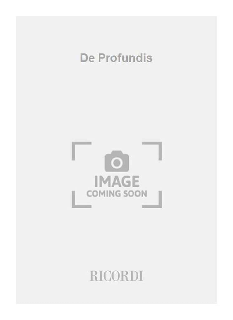 De Profundis Ildebrando Pizzetti Partition