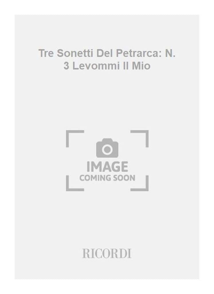 Levommi il Mio Pensier In Parte Ov'era Ildebrando Pizzetti Partition