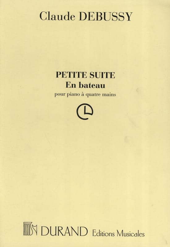 En Bateau. 4 mains DEBUSSY Partition Piano
