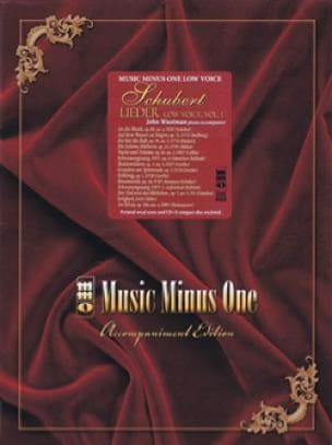 Lieder Volume 1 Voix Grave SCHUBERT Partition Mélodies