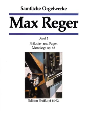 Oeuvre Pour Orgue Volume 2 Max Reger Partition Orgue