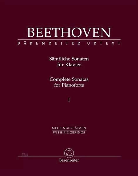 Sonates pour Piano - Volume 1 BEETHOVEN Partition Piano