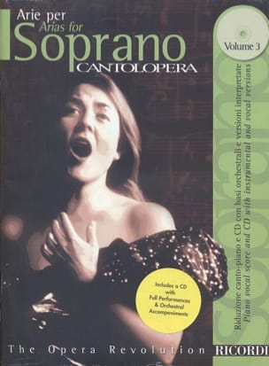 Arie Per Soprano Volume 3 Partition Opéras