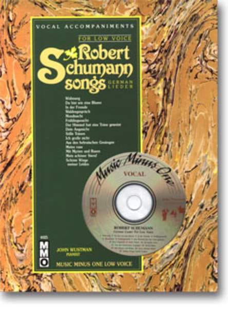 Lieder Voix Grave SCHUMANN Partition Mélodies