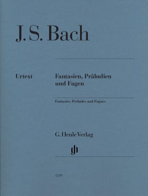 Fantaisies, Préludes et Fugues BACH Partition Piano