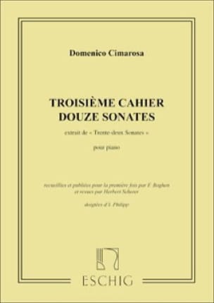 32 Sonates Volume 3 - CIMAROSA - Partition - Piano