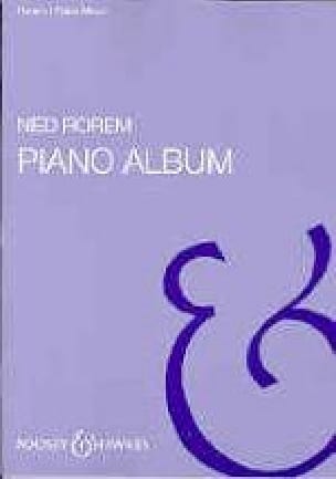 Piano Album - Ned Rorem - Partition - Piano