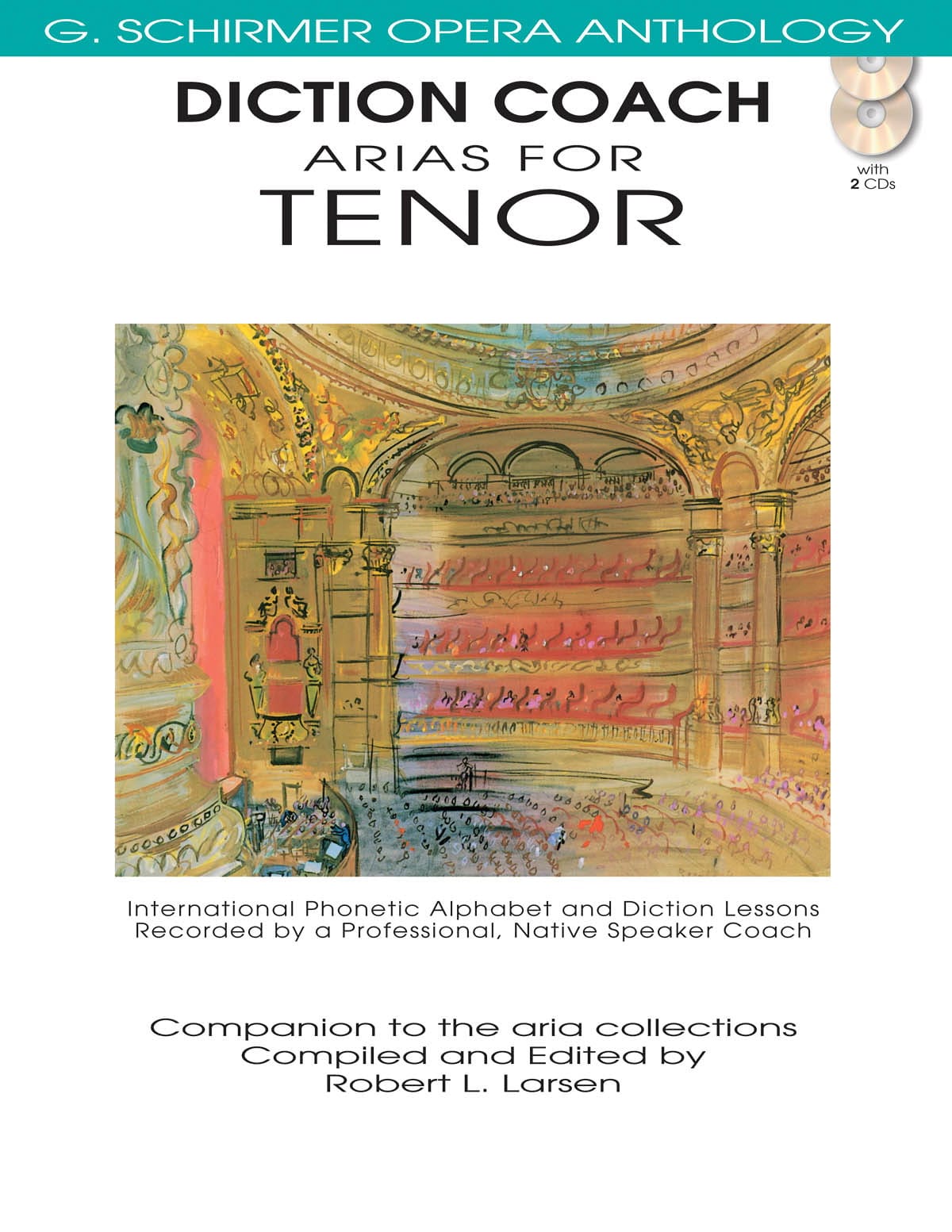 Diction Coach Arias For Ténor. CD Partition Opéras
