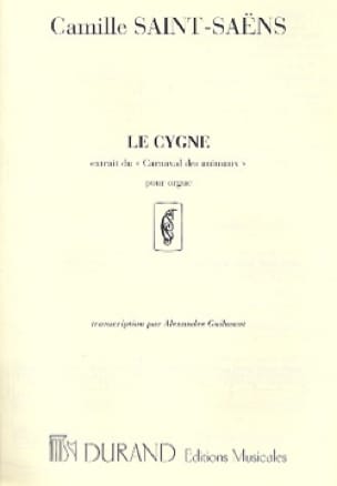 Le Cygne. Orgue. - SAINT-SAËNS - Partition - Orgue