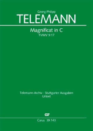 Magnificat In C - Choeur seul TELEMANN Partition