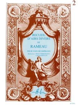 Recueil D'airs Volume 2. Soprano RAMEAU Partition Opéras