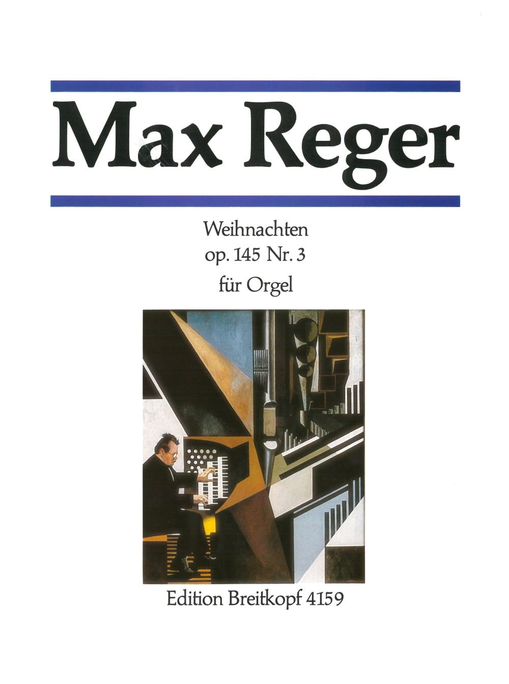 Weihnachten Op. 145-3 Max Reger Partition Orgue