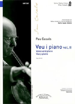 Voz y piano. Volume 2 Pablo Casals Partition Mélodies
