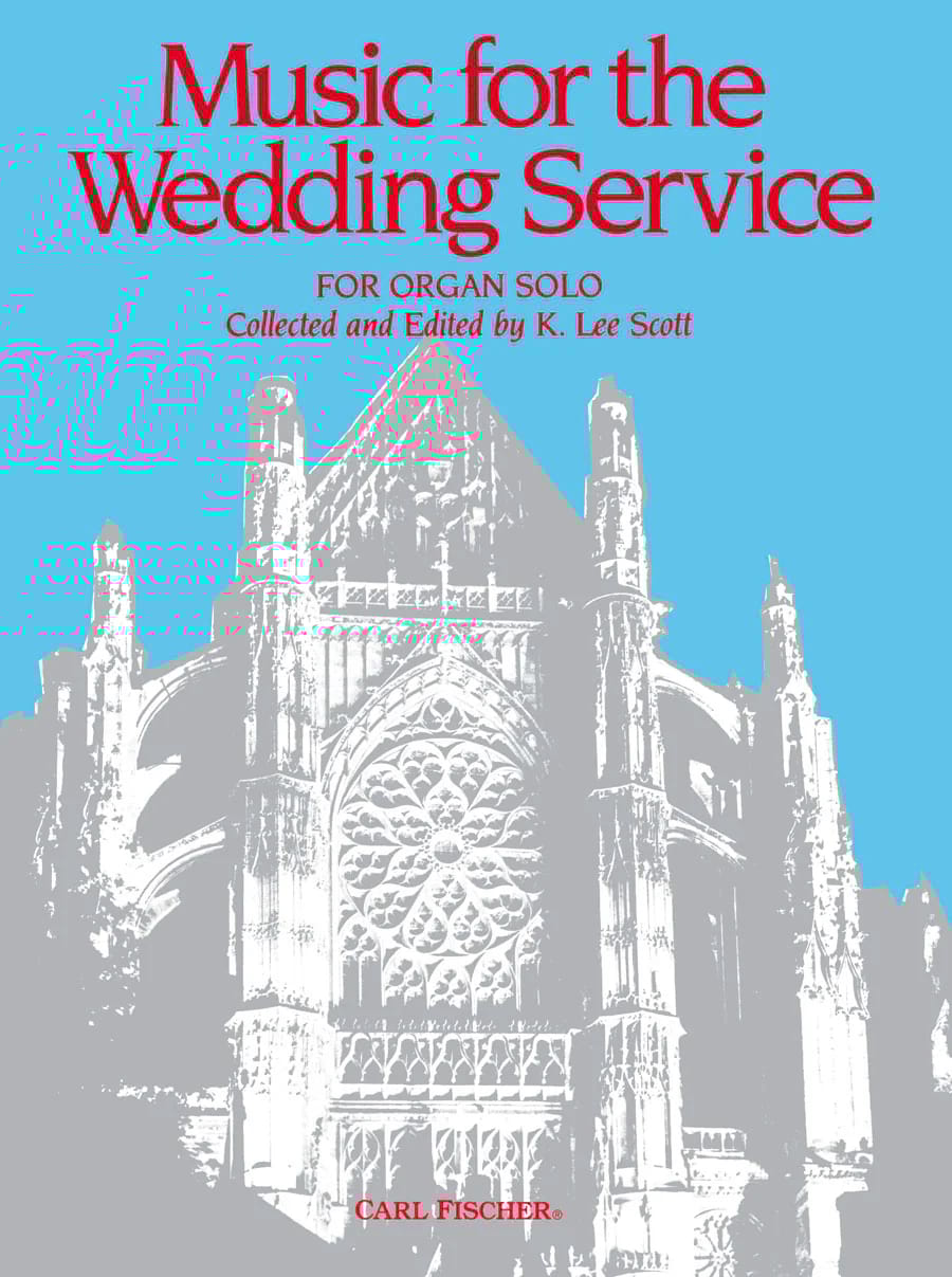 Music for The Wedding Service Partition Orgue