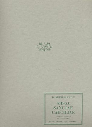 Missa Sanctae Caecilae. Ceacilienmesse. Hob 22-5 HAYDN Partition Chœur