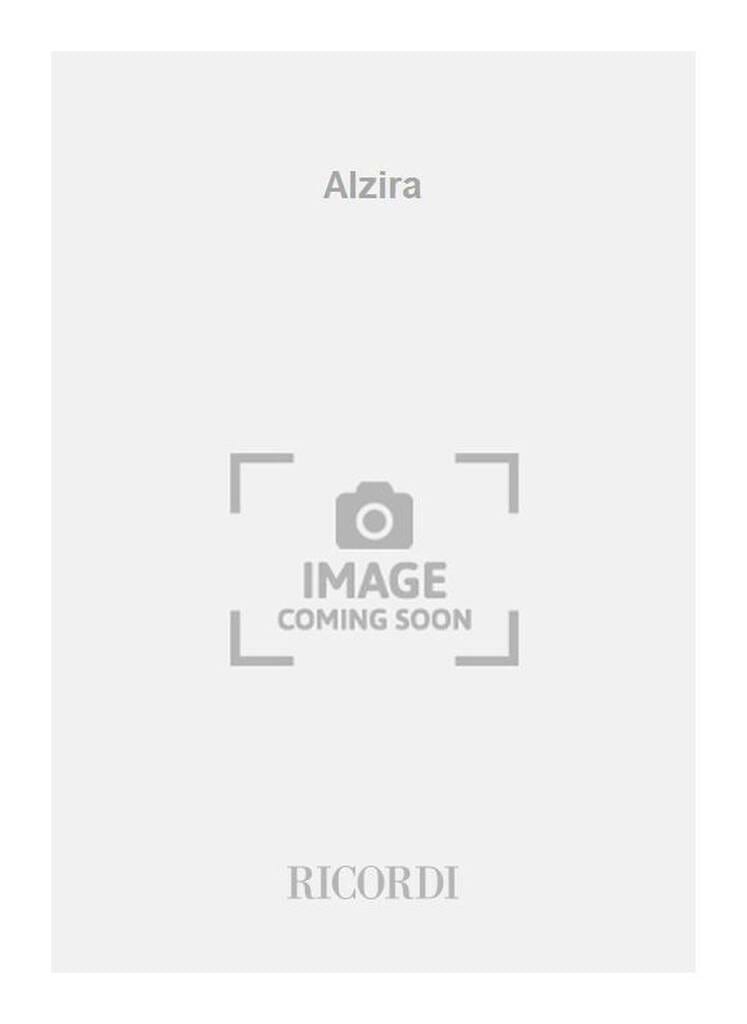 Alzira. Edition critique VERDI Partition OpĂ©ras