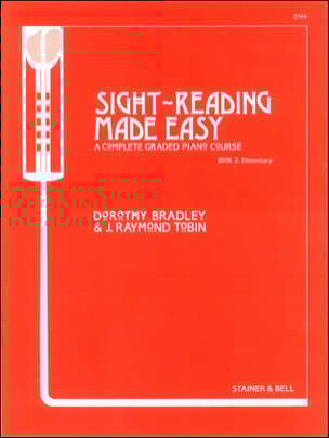 Sight Reading Made Easy 2 Bradley / Tobin Partition Piano