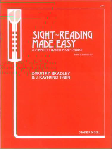 Sight Reading Made Easy 2 Bradley / Tobin Partition Piano