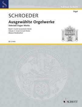 Ausgewählte Orgelwerke - Volume 3 Hermann Schroeder Partition Orgue