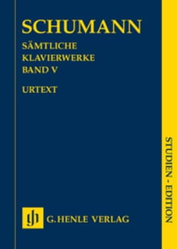 Oeuvre Pour Piano Volume 5 - Edition de Poche - SCHUMANN - Partition