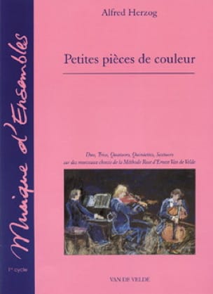 Petites pièces de couleur Alfred Herzog Partition Piano