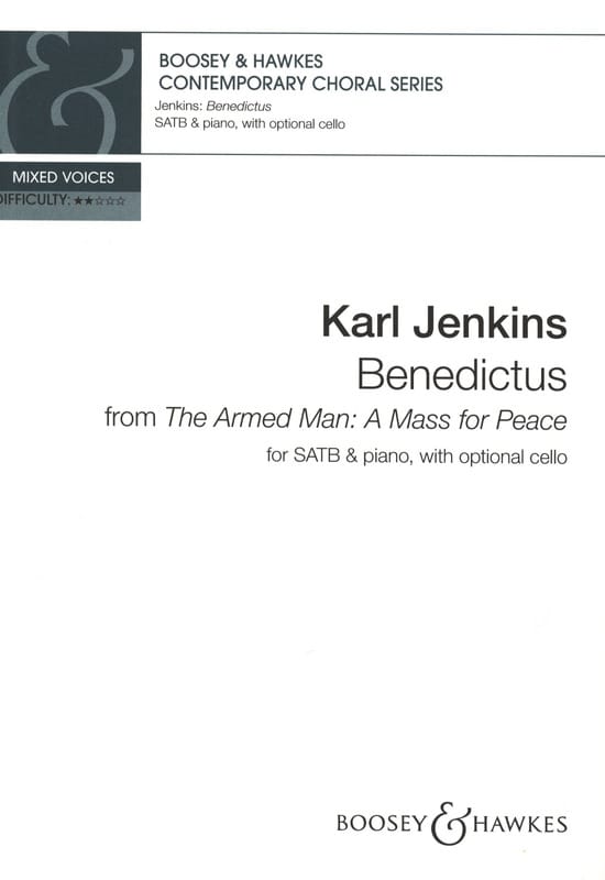Benedictus Karl Jenkins Partition Chœur