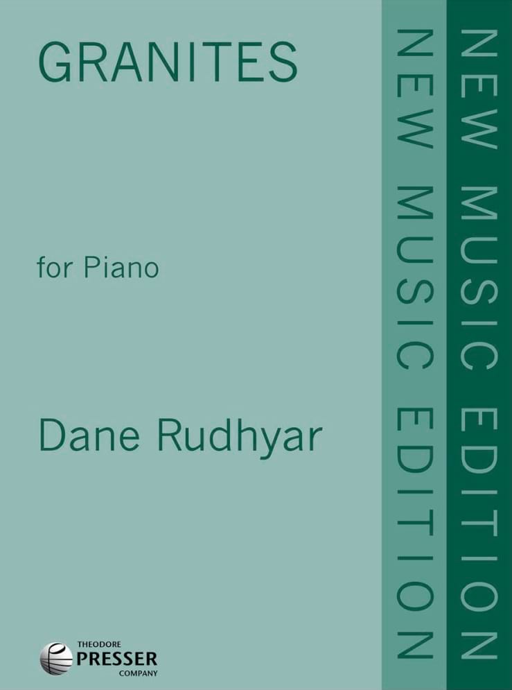 Granites Dane Rudhyar Partition Piano