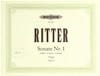 Sonate En Ré Mineur Op 11-1 August Gottfried Ritter Partition Orgue