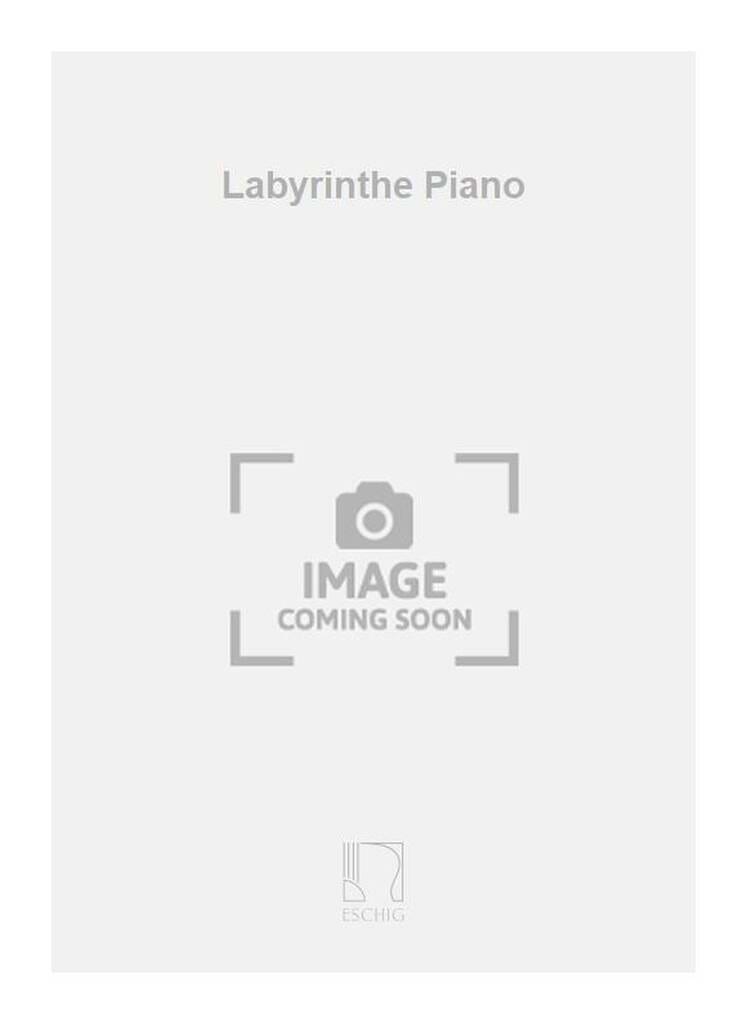 Labyrinthe Avi Schoenfeld Partition Piano