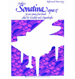 Sonatina Op. 17. 4 Mains Friedrich Kuhlau Partition Piano