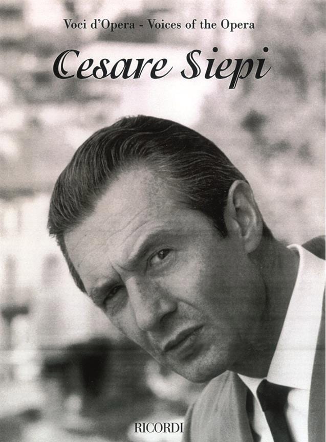 Cesare Siepi : Voci D'opera Partition Opéras